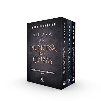 Box Trilogia Princesa das Cinzas Laura Sebastian